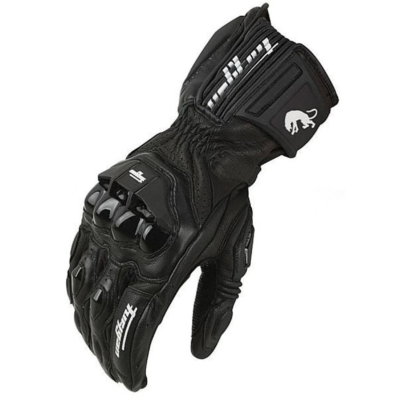Мотоциклетные кожаные перчатки из углеродного волокна для езды на горном велосипеде по пересеченной местности, мото перчатки для езды на мотоцикле 3