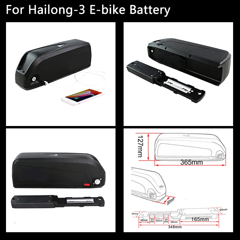 Оригинальный Литий-ионный Аккумулятор 72V 25Ah 21700 для Электрического Горного велосипеда Hailong 72V E-Bike Со Встроенной Литиевой Батареей BMS 5