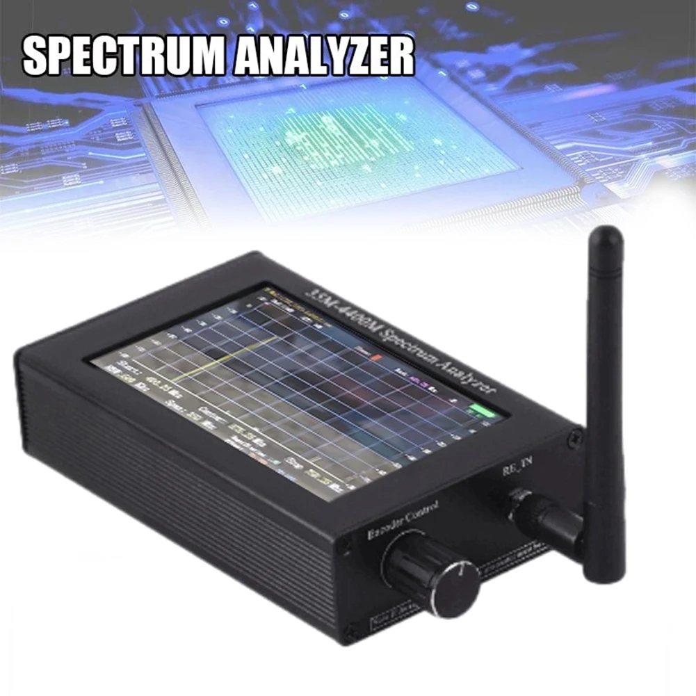 Портативный анализатор Спектра 35 М-4400 МГц с 4,3-Дюймовым Экраном, Высокоточный Источник ЛОС-Сигнала, Простой Анализатор Спектра 1