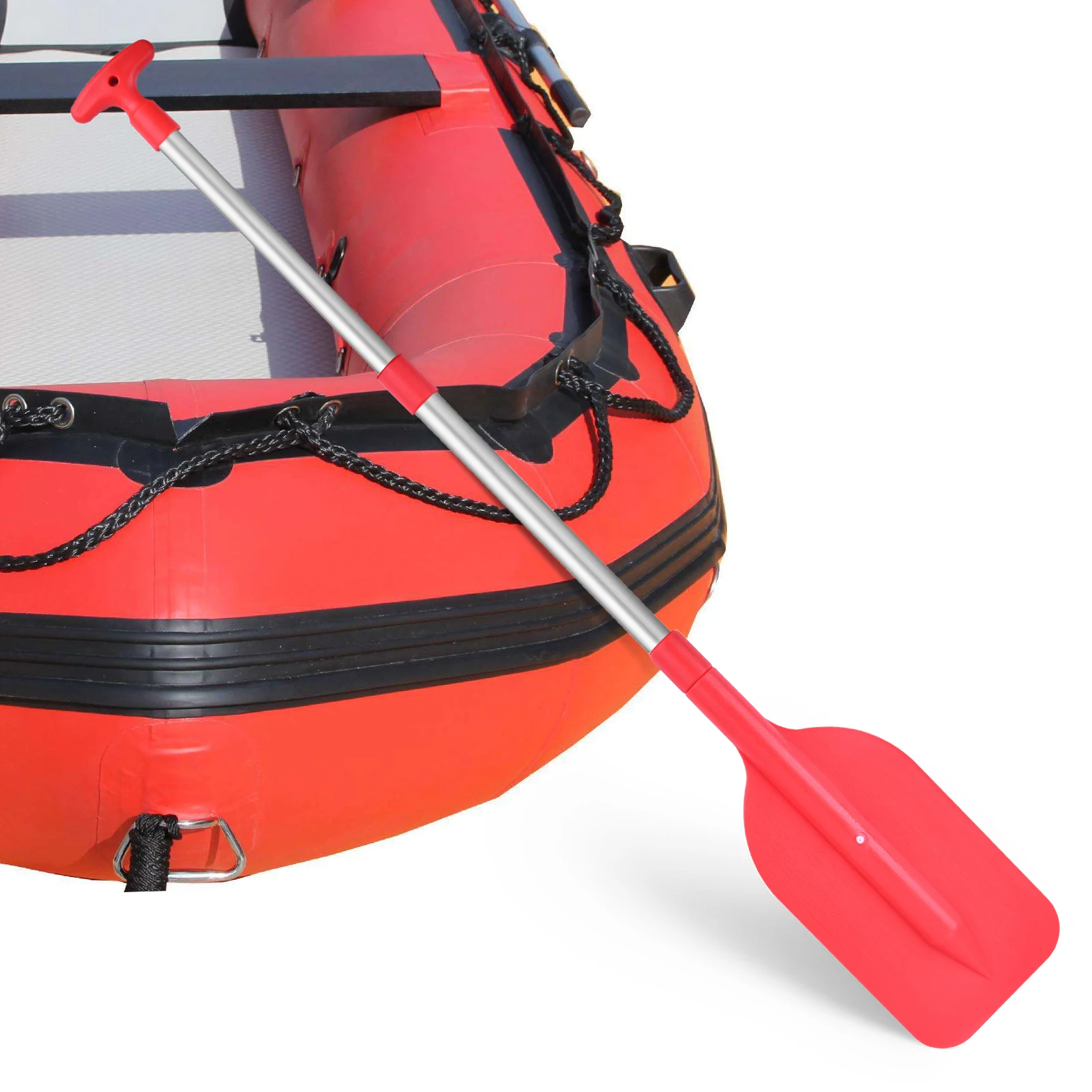 Телескопическое мини-весло Портативное Складное Регулируемое лодочное весло Регулируемое весло для каяка для серфинга на SUP-доске 4
