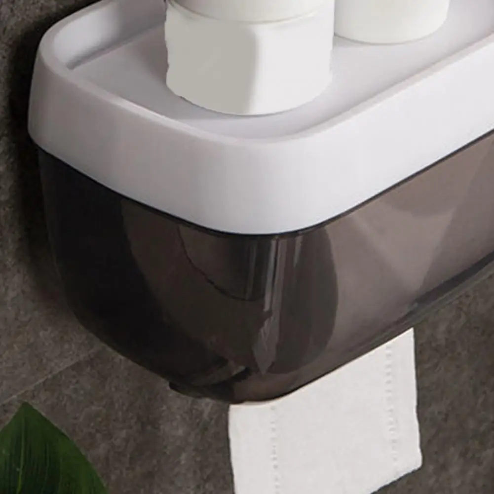 1 комплект салфеток, полезная коробка, Самоклеящийся Прочный несущий Настенный держатель для туалетной бумаги, диспенсер для бытовых принадлежностей 3
