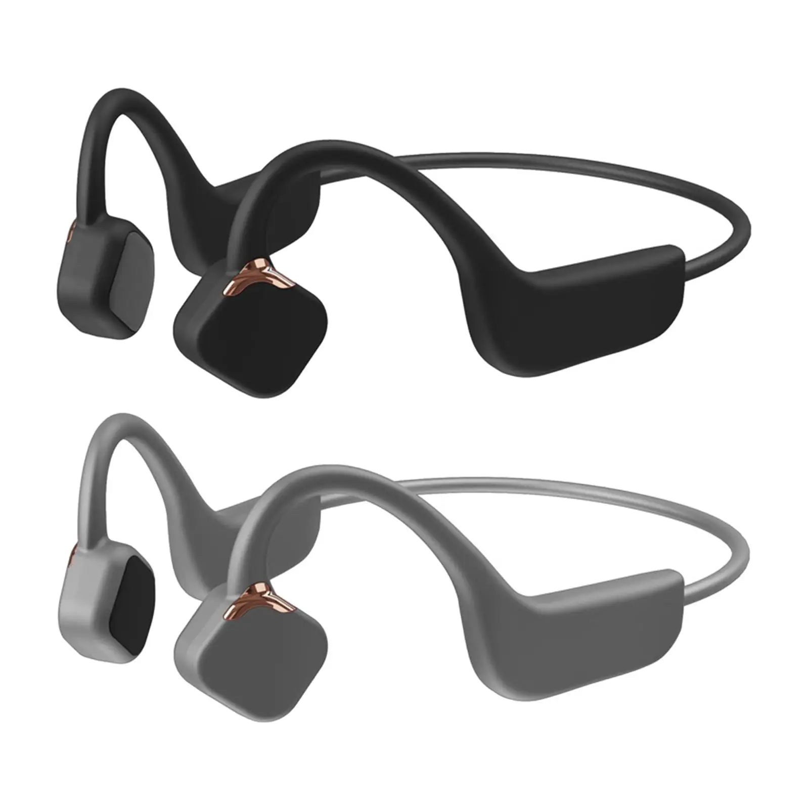 Наушники с открытыми ушами IPX7 Водонепроницаемые и защищенные от пота для пеших прогулок 0