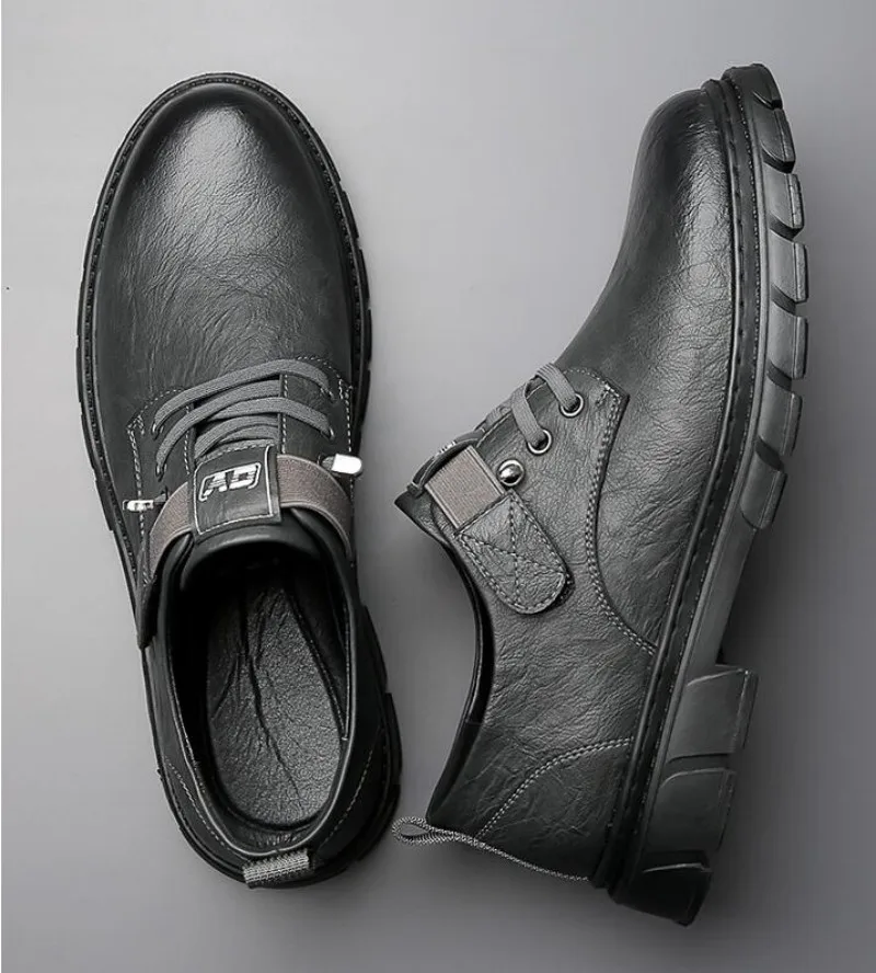 Мужская Повседневная обувь из натуральной кожи Элитного бренда, Мягкие Мужские кроссовки, Дышащие Мокасины, Мужская обувь для ходьбы и вождения, Zapatos Hombre 2