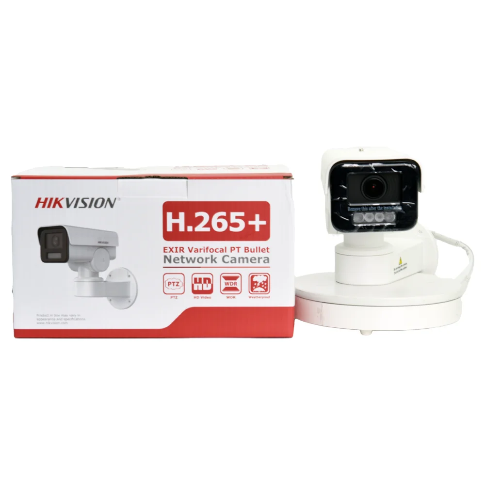 IP-камера Hikvision 4 Мп с переменным фокусным расстоянием PT Bullet Network CameraDS-2CD1A43G0-Моторизованный объектив IZU, Встроенный слот для SD-карты, Встроенный микрофон 2