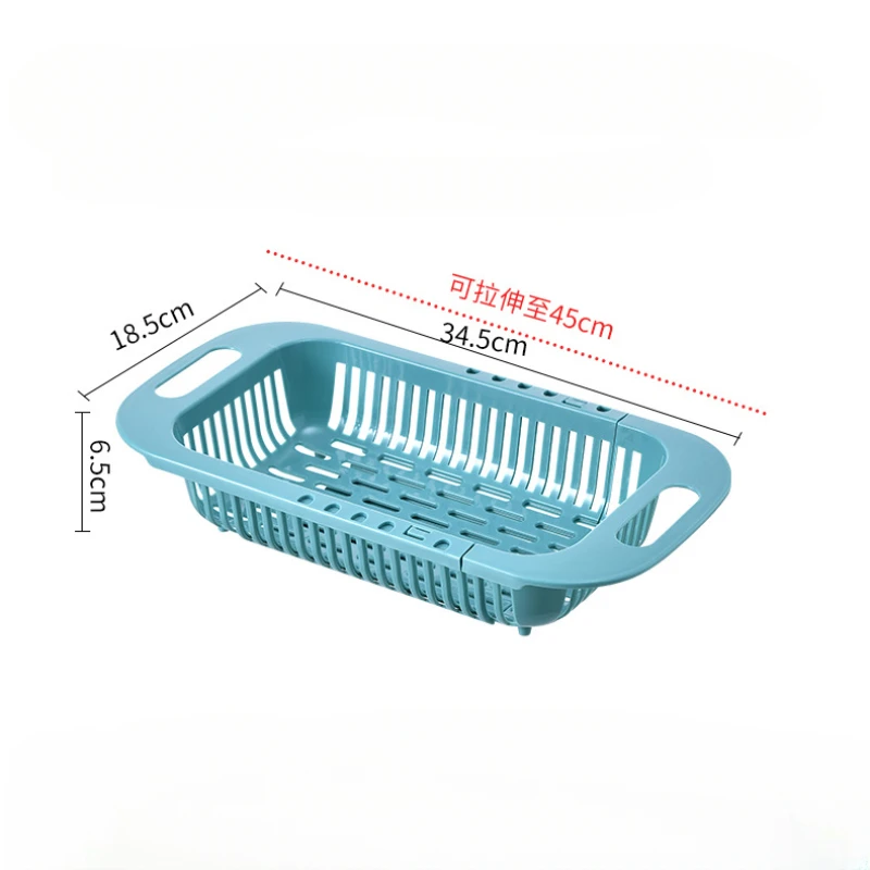 Регулируемая длина Кухонная раковина Сливная корзина для посуды Сливное устройство для растительного мыла Держатель губки Кухонные Принадлежности Органайзер Гаджеты 4