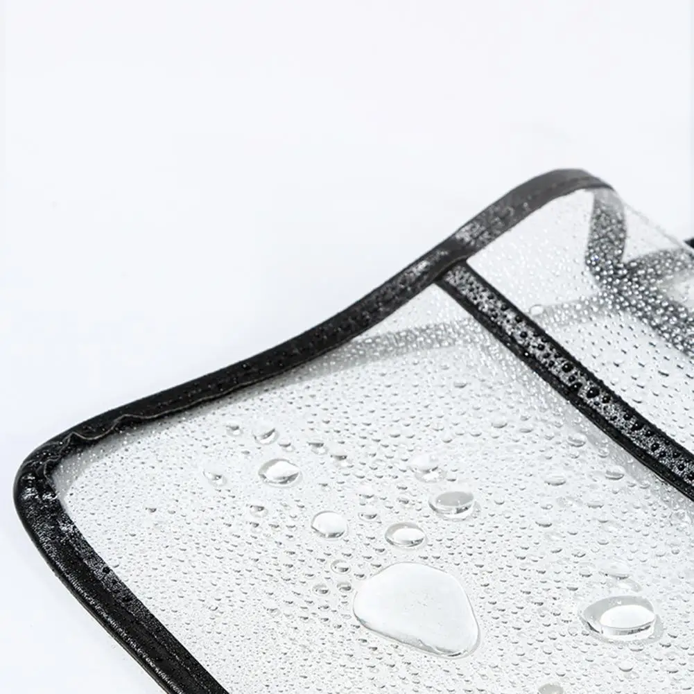 Сумка для хранения в ванной, водонепроницаемая настенная сумка для хранения с карманом для телефона, органайзер большой емкости для пыленепроницаемых подвесных сумок, аккуратный 2