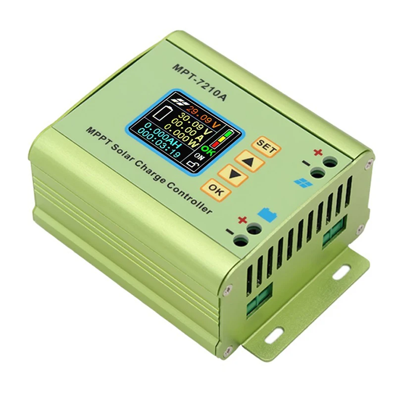 Mpt-7210A Солнечный контроллер Блок питания с ЧПУ Модуль питания от 24 В до 72 В Зарядное устройство 2
