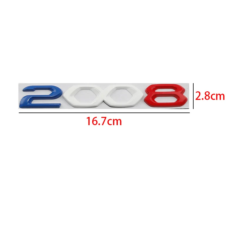 Автомобиль 3D Металлический Задний Багажник Буквы Слово Логотип Значок Эмблема Наклейки Наклейка Для Peugeot 2008 3008 4008 5008 2021 2022 2023 Аксессуары 1
