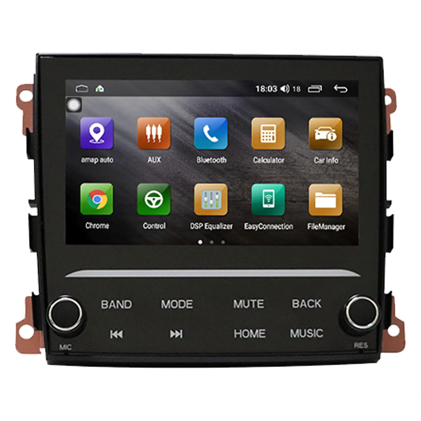 Автомобильный Android GPS Навигация Wifi 8