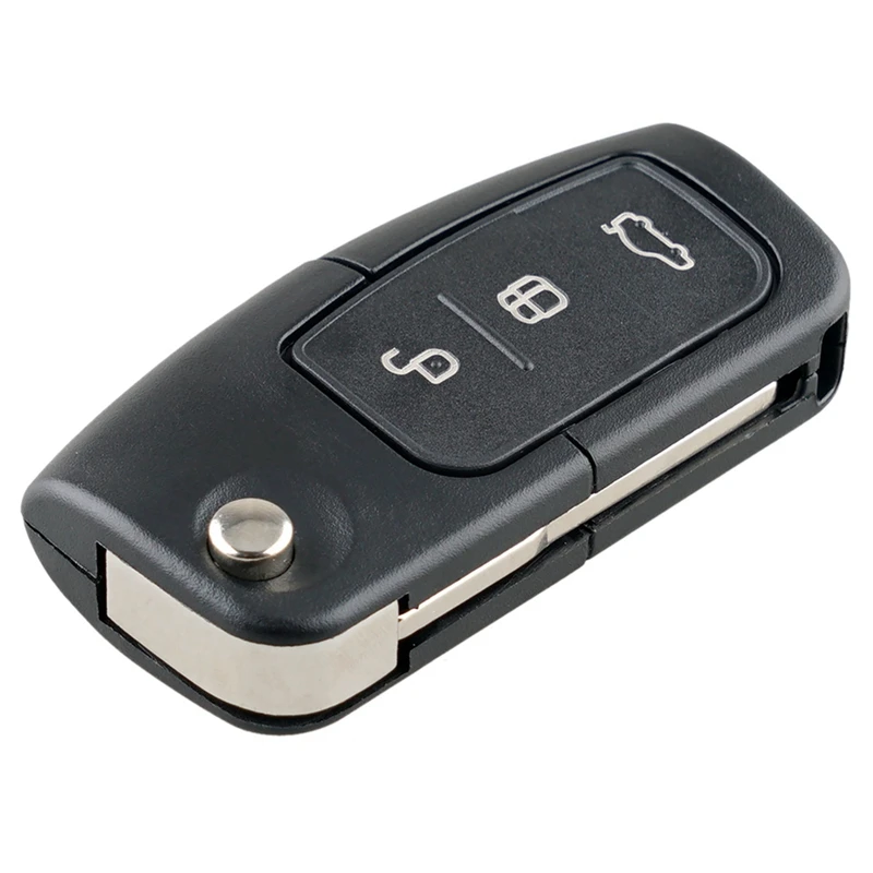 10X автомобильный умный дистанционный ключ 3 кнопки Подходит для Ford Focus Fiesta 2013 Брелок чехол 433 МГц 3