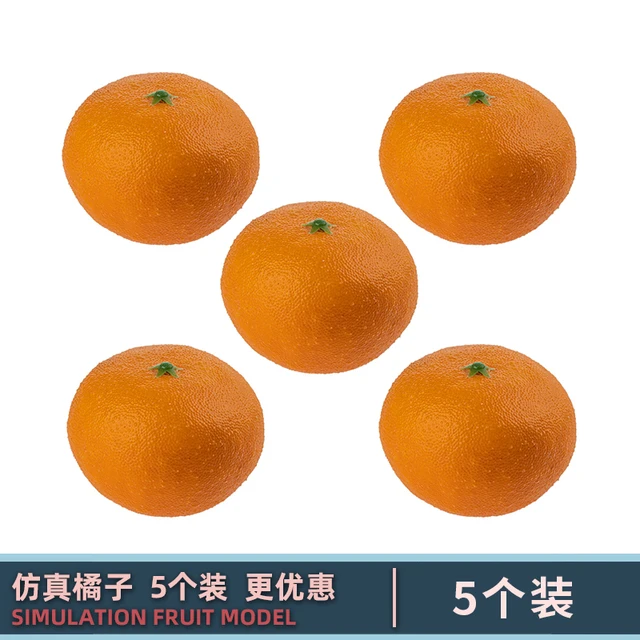 Имитационная модель фруктов, искусственный апельсин, поддельные апельсины, игрушки из искусственных фруктов, реквизит для фотосъемки еды, Ротанговый лоток для хранения, Корзина 1