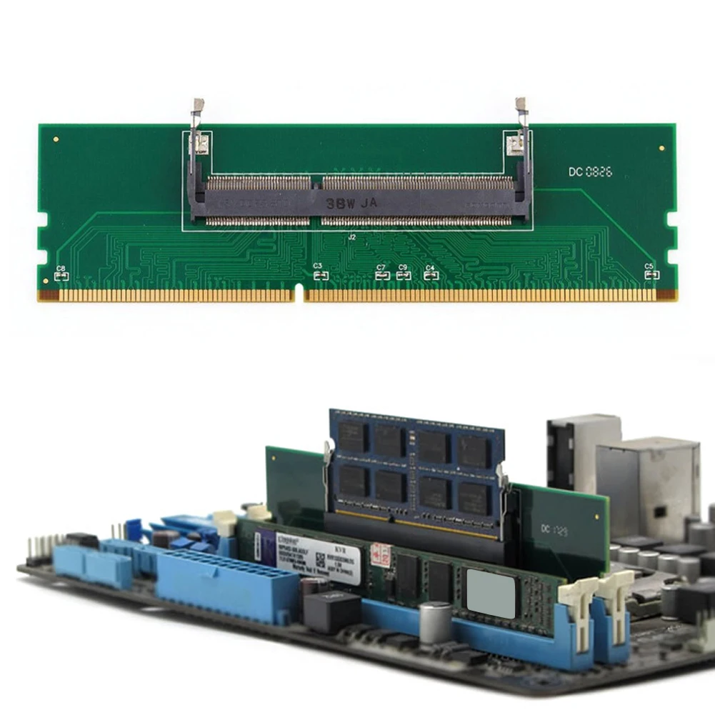 Ноутбук с 200-контактной встроенной памятью на рабочий стол с 240-контактным DIMM Профессиональным адаптером DDR3 4