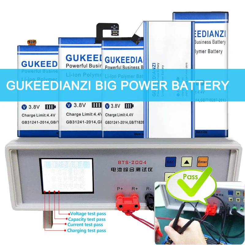 Аккумулятор GUKEEDIANZI большой емкости 1260110 11000mAh для игрушечного блока питания GPS ноутбука походных фонарей Diy Bateria 5