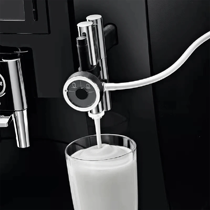 Втулка для молочного шланга, трубка для молочного шланга, прочная, многоразовая Для полностью автоматической кофемашины, молочная трубка Со сменной щеткой для чистки 2