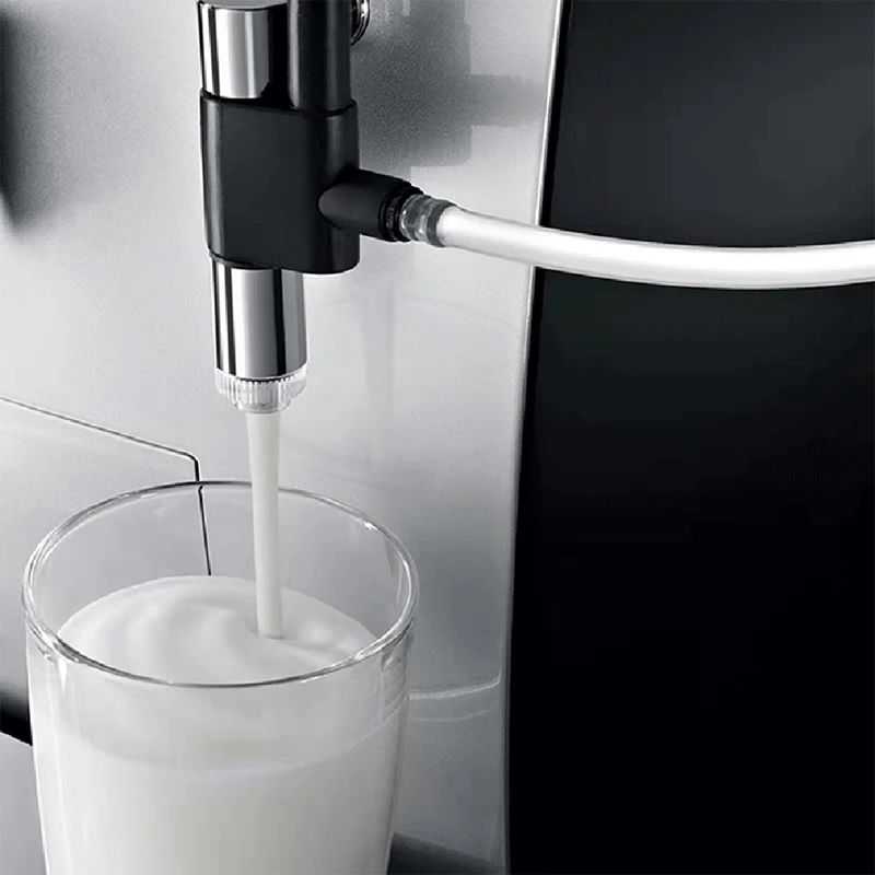 Втулка для молочного шланга, трубка для молочного шланга, прочная, многоразовая Для полностью автоматической кофемашины, молочная трубка Со сменной щеткой для чистки 3