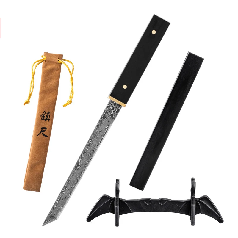 Новый нож для фруктов из дамасской стали Steel VG10, уличный нож, Нож для поедания мяса, Монгольский нож из коллекции Play Gift 5