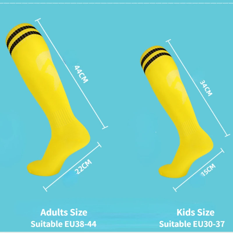 1 пара футбольных спортивных носков Длиной до колена для взрослых, детские леггинсы для футбола, бейсбола для взрослых, детские спортивные носки для лодыжек, летние 5