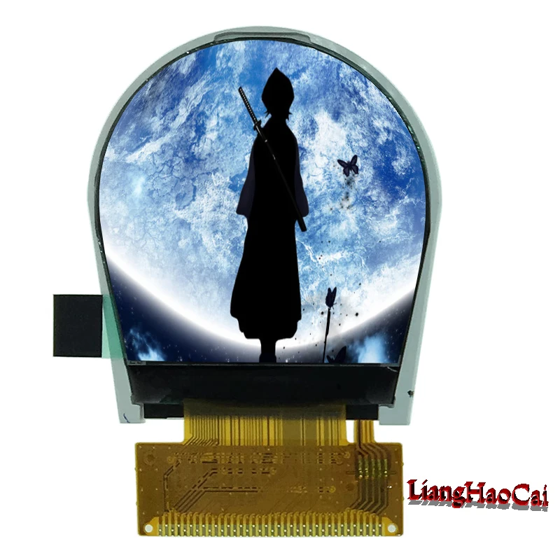 Большим спросом пользуется 1,5-дюймовый круглый экран TFT LCD Цветной экран 240 * 240 36PIN для пайки микросхемы: интерфейс ILI9331 QVGA Электроника 0