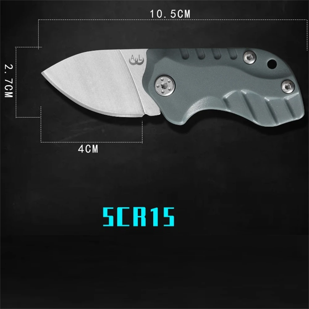 Складной нож D2 из стали 5CR15, портативный Тактический Многоцелевой Наружный нож для ключей, Подарочный Карманный нож-инструмент 1