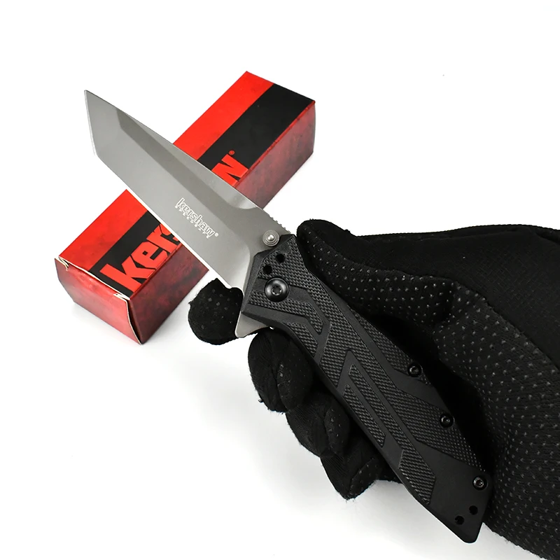 8Cr13MoV сталь Kershaw1990 ножи открытый тактический складной клинок EDC карманный нож для выживания охота рыбалка фруктовые складные ножи 1
