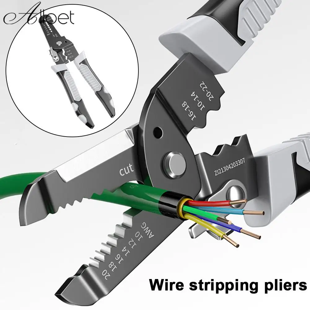 Многофункциональный резак для зачистки проводов, прецизионное отверстие для зачистки кабеля, резак для зачистки проводов, Прочный Инструмент для зачистки проводов, Инструменты для проводки 0