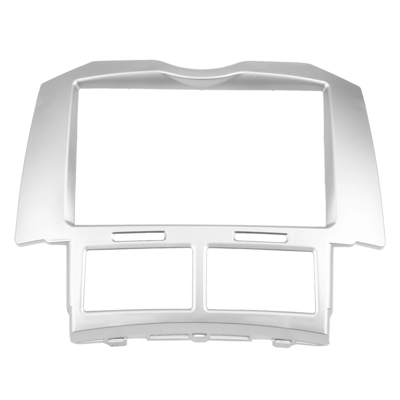 Комплект для отделки автомобильной стереосистемы 2 Din для приборной панели Toyota Yaris Vitz Platz 2005-2011, рамка для установки DVD-плеера Toyota Yaris Vitz Platz. 1