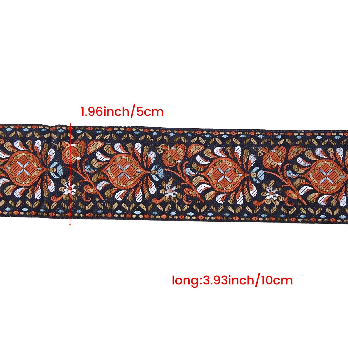 Винтажная вышитая лента, тканая лента с цветочным рисунком, для украшения, аксессуары для одежды, украшения, стиль A 3