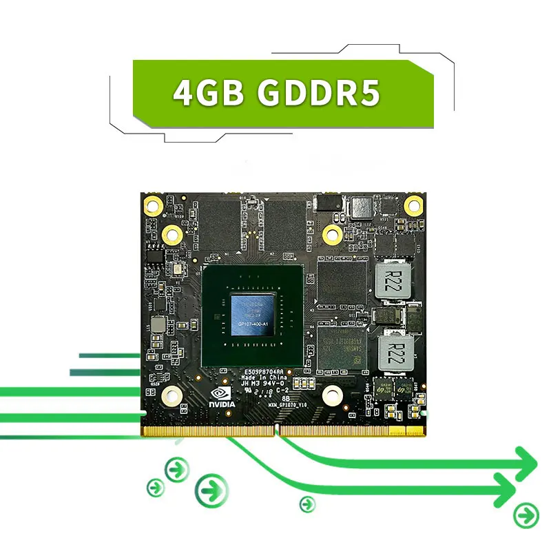 SSD-накопитель Goldendisk 1050Ti Grahpics NVIDIA Pascal GeForce 1981 GFLOPS 4GB 128bit GDDR5 MXM 3.1 Type A 3