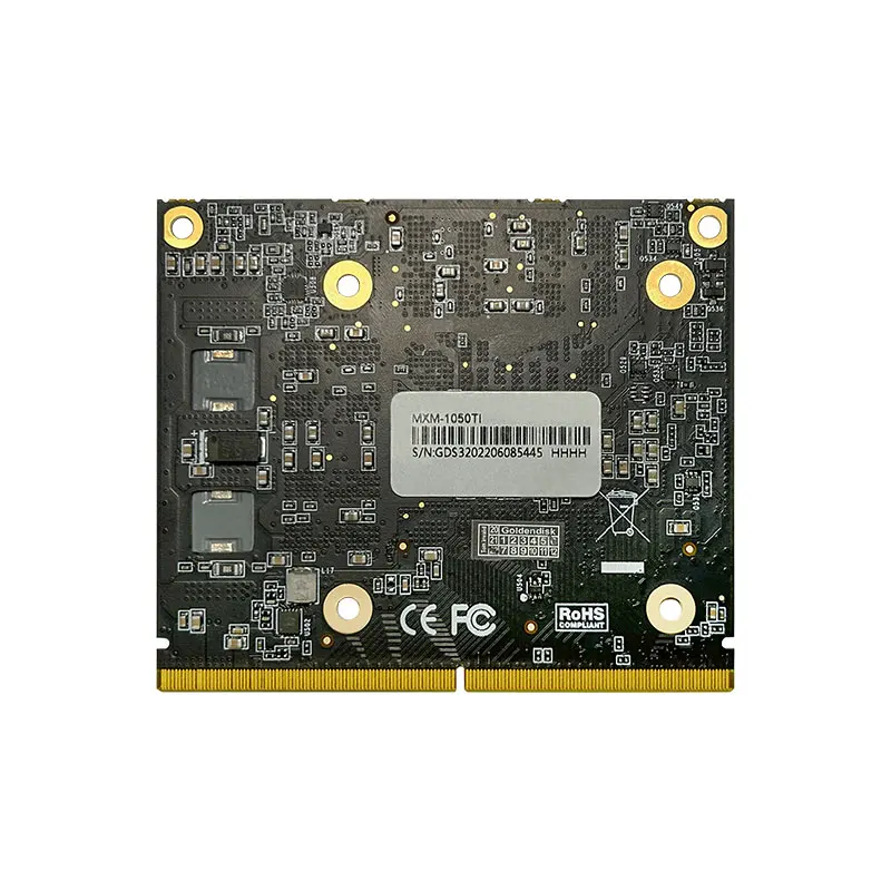 SSD-накопитель Goldendisk 1050Ti Grahpics NVIDIA Pascal GeForce 1981 GFLOPS 4GB 128bit GDDR5 MXM 3.1 Type A 5