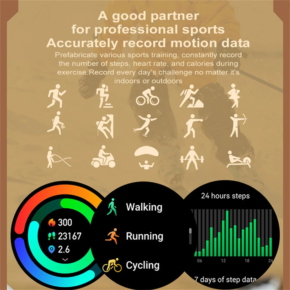 KAIMORUI Спортивные умные часы для мужчин и женщин, Bluetooth-вызов, уличный Шагомер, Пульсометр, фитнес-трекер, смарт-часы для Android iOS 5
