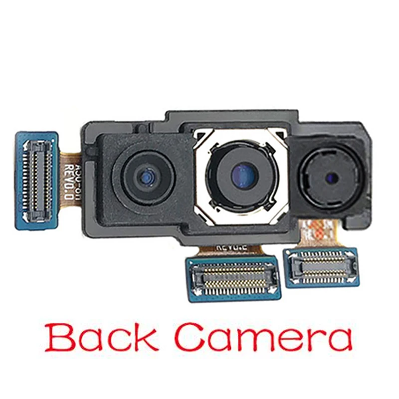 Гибкий Кабель модуля большой основной камеры для Samsung Galaxy A50 A505 A505F для маленькой фронтальной камеры Flex 0