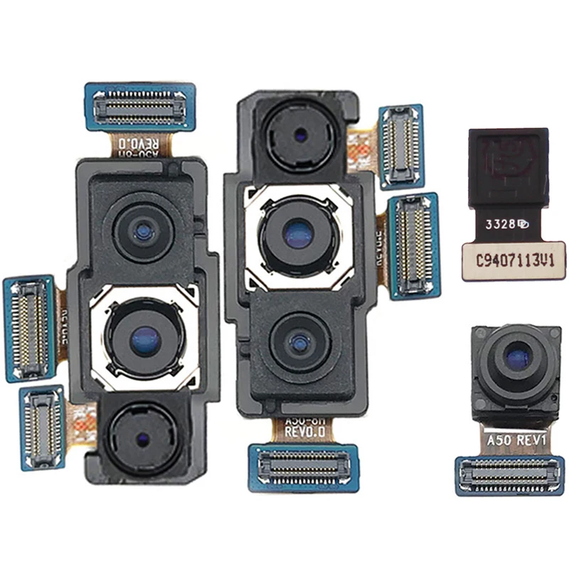 Гибкий Кабель модуля большой основной камеры для Samsung Galaxy A50 A505 A505F для маленькой фронтальной камеры Flex 2