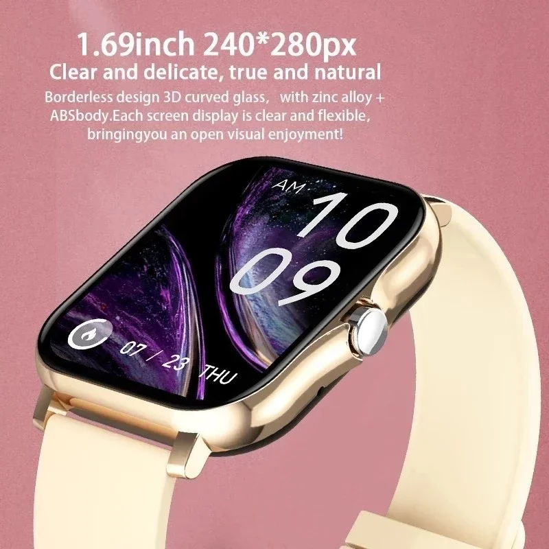 для Oneplus 9 Pro 9 Nord N100 N200 Ons Plus Huawei P40 Смарт-часы Мужские Android Bluetooth С Вызовом Смарт-часы Новые Смарт-часы 5