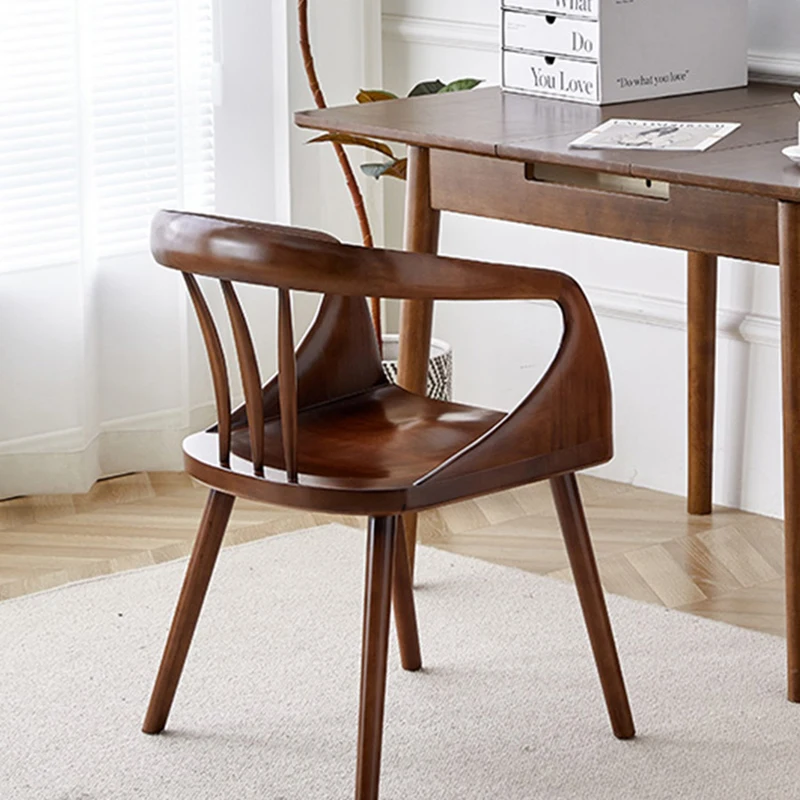 Деревянные обеденные стулья, экономящие пространство, Скандинавские современные минималистичные Дизайнерские обеденные стулья для гостиной, мебель для дома Sillas De Comedor 2