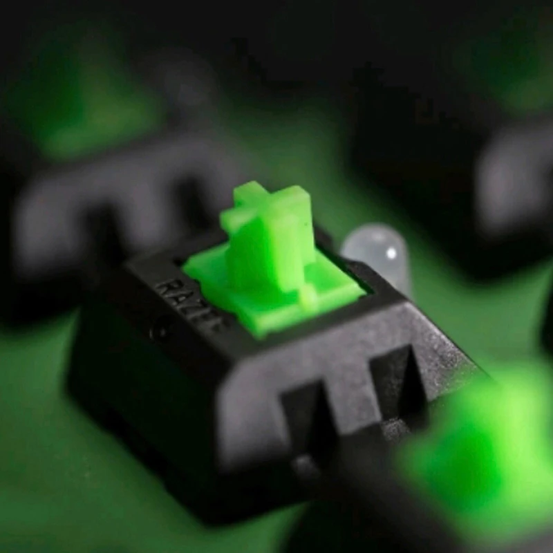 Зеленые переключатели RGB для игровой механической клавиатуры Razer blackwidow Chroma и других устройств с 4-контактным светодиодным переключателем 1