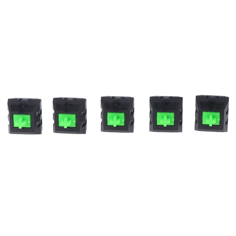 Зеленые переключатели RGB для игровой механической клавиатуры Razer blackwidow Chroma и других устройств с 4-контактным светодиодным переключателем 4