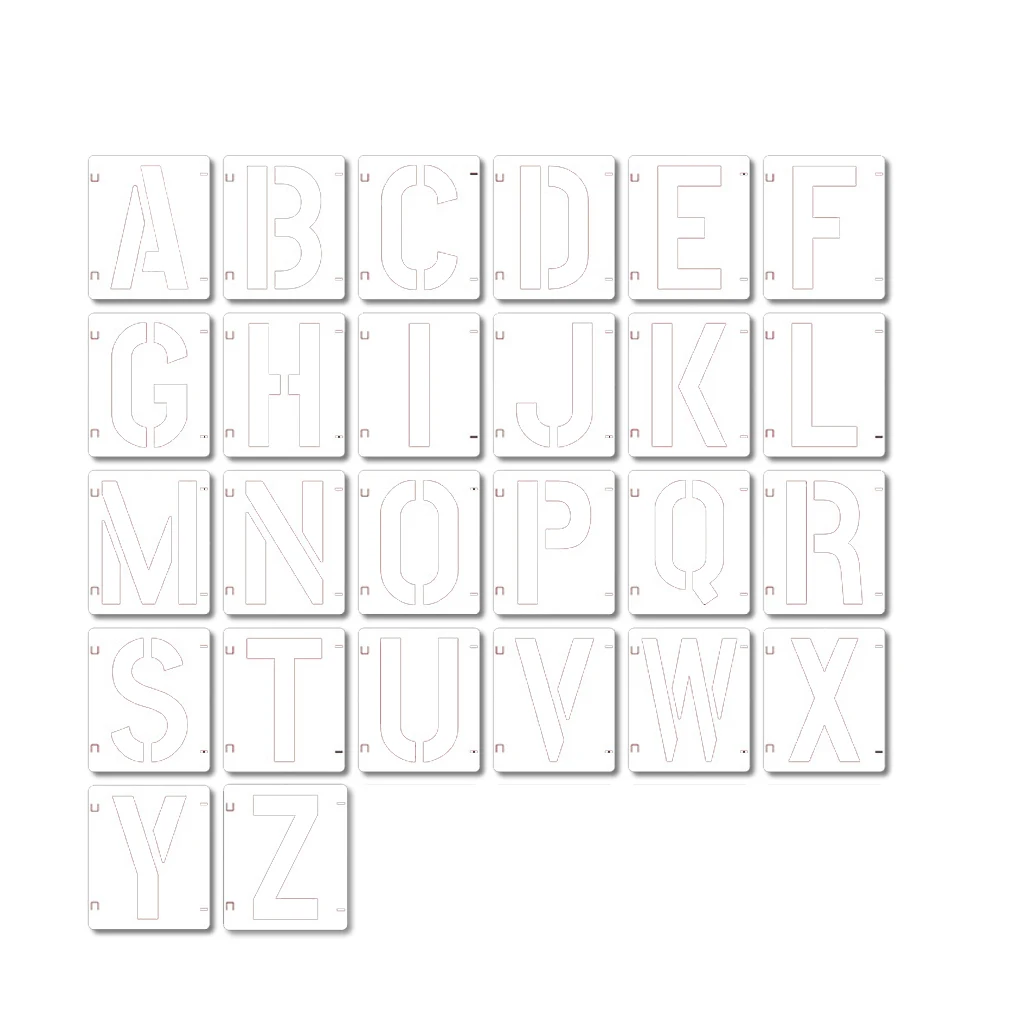 Дети Трафарет для рисования буквенных номеров ДОМАШНИХ ЖИВОТНЫХ Многоразовые Моющиеся Выдалбливаемые Поделки Изготовление Дверной таблички Настенный шаблон 1