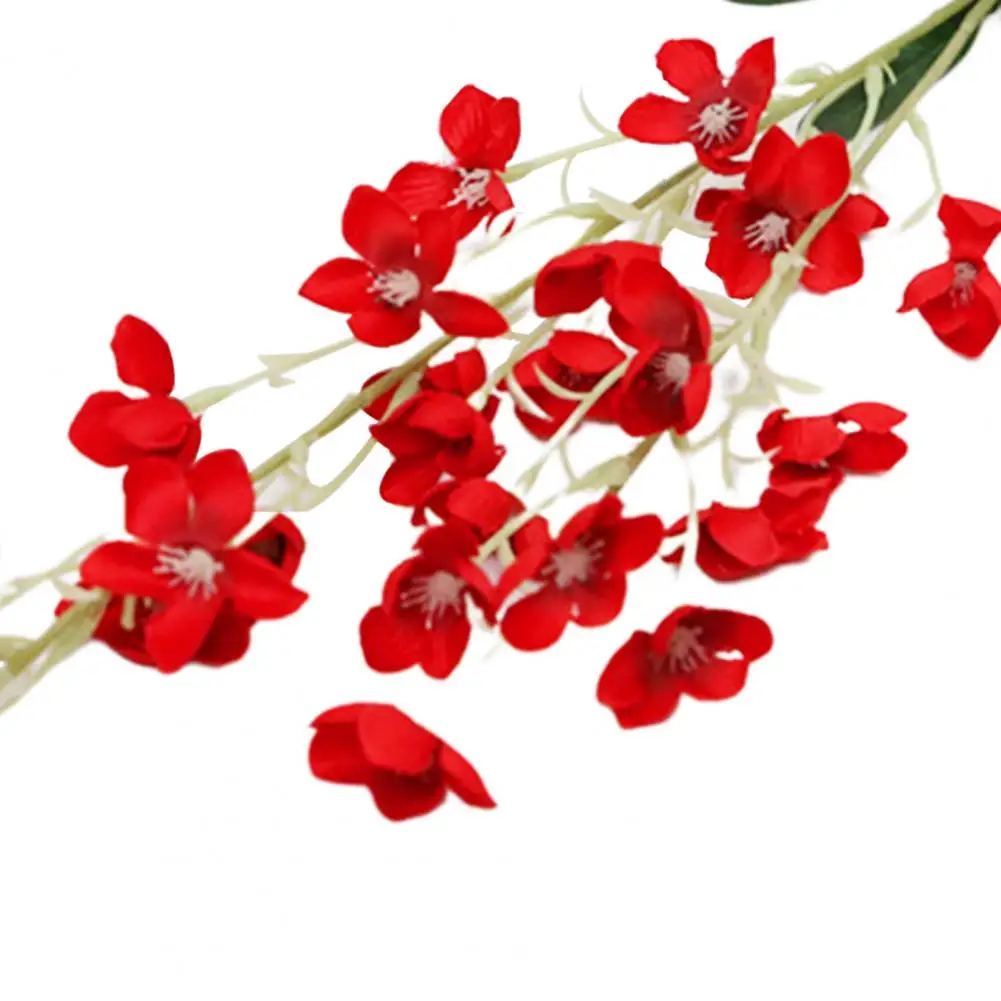 Искусственный цветок в форме колокольчика с защитой от выцветания Букет из искусственных растений Украшение дома Искусственный цветок для стола 3