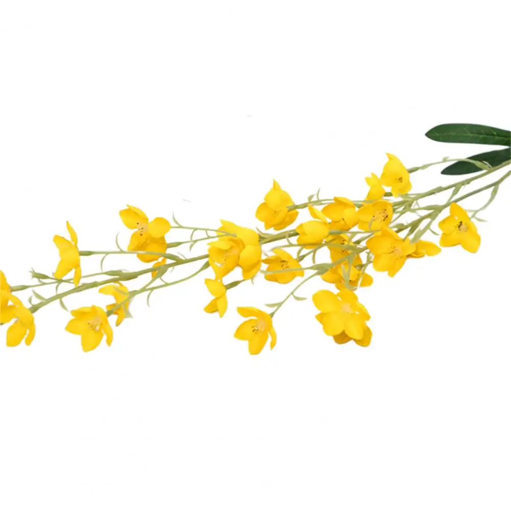 Искусственный цветок в форме колокольчика с защитой от выцветания Букет из искусственных растений Украшение дома Искусственный цветок для стола 4