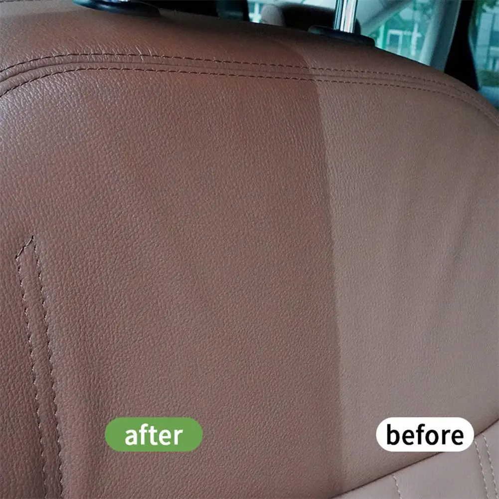 Детали интерьера автомобиля S3 Жидкая кожа, средство для восстановления пластика, Освежающий реставратор, Пенный очиститель, спрей, паста для ремонта авто E5Y3 4