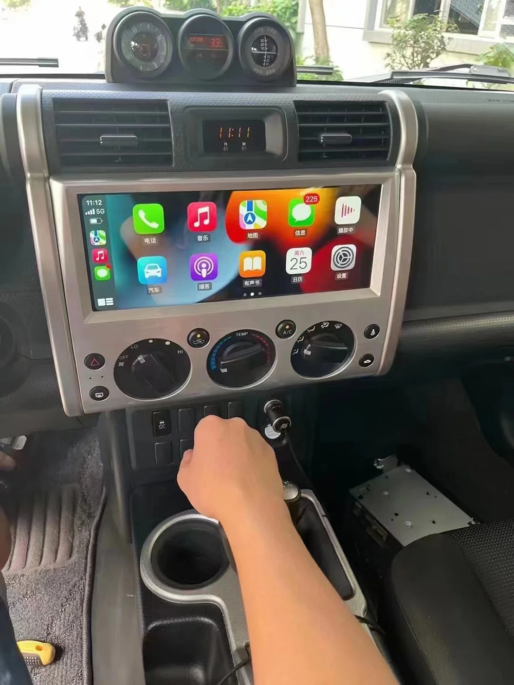 Liyero 12,3 Дюймов Android 12 Для Toyota FJ Cruiser J15 2006-2020 Автомобильный Радио Стерео Мультимедийный Плеер GPS Навигация Carplay Auto 5