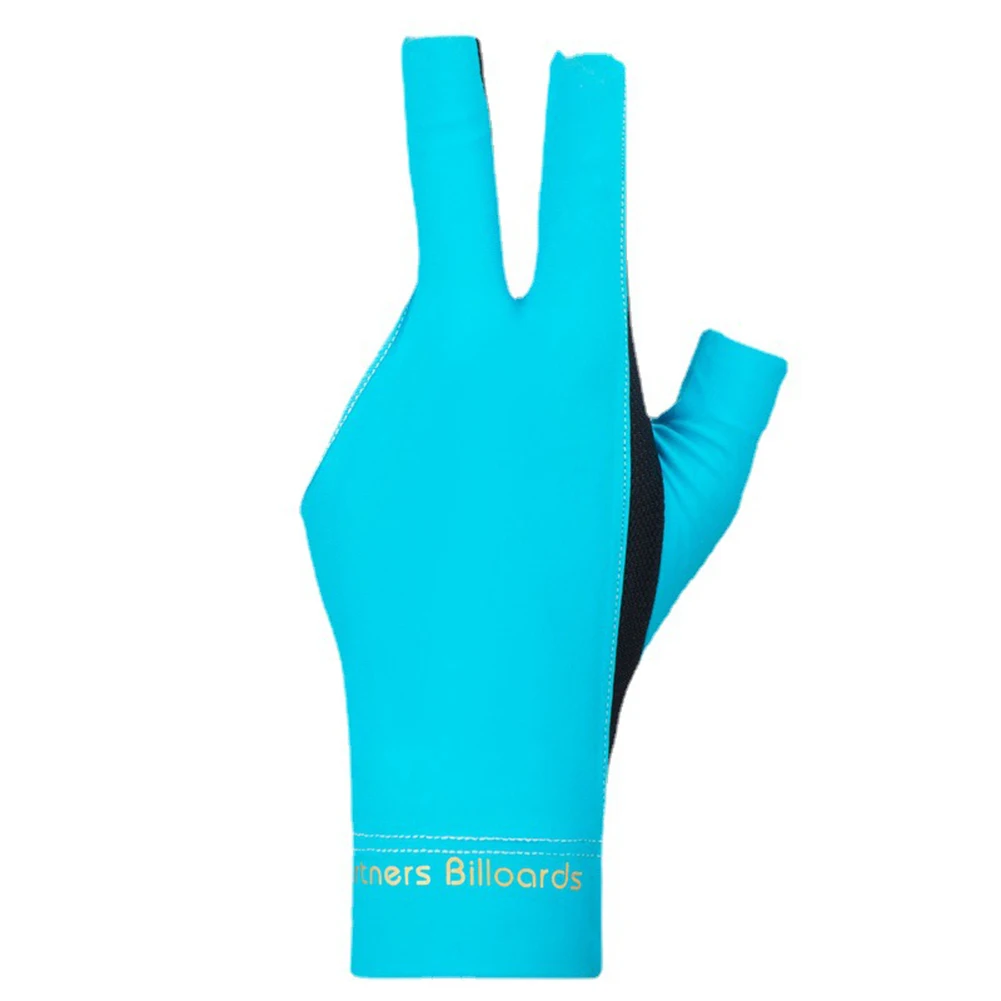 1 шт. бильярдные перчатки для бильярда, дышащие спортивные перчатки для снукера с открытыми пальцами, Противоскользящие, Гладкие, Мягкие, портативные, многоразовые Аксессуары для тренировок 5