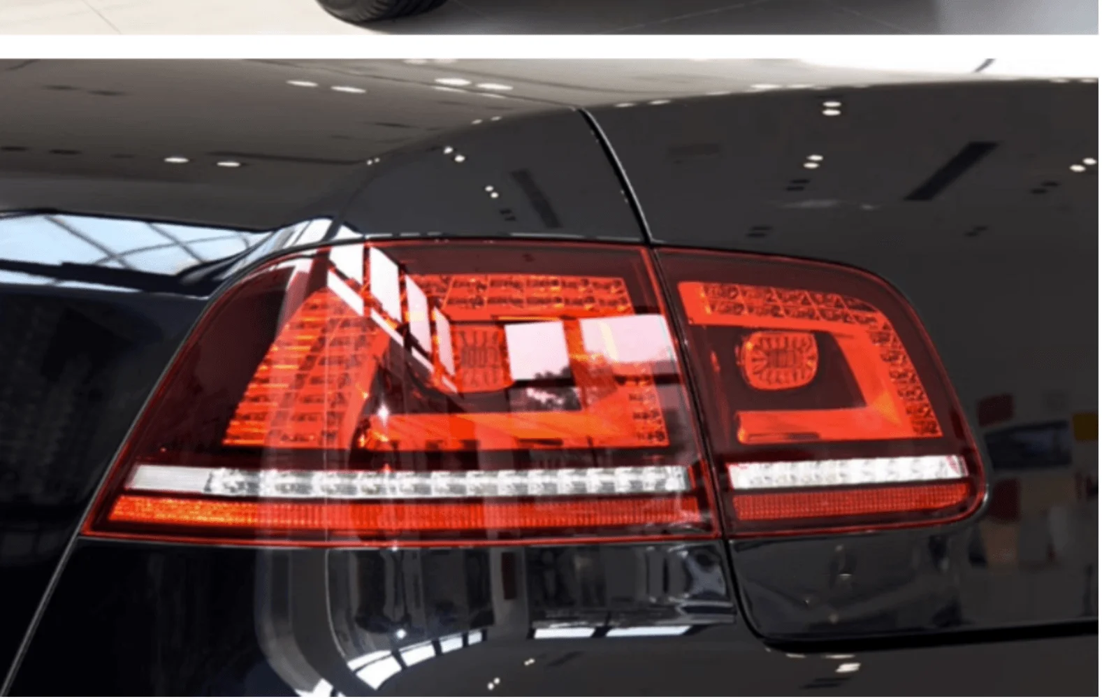 Внутренняя задняя фара автомобиля крышка заднего фонаря для 11-15 Volkswagen vw Phaeton 2