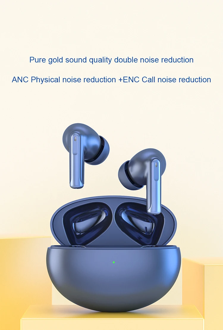 Беспроводные наушники Bluetooth ANC + ENC Зарядные Наушники с Шумоподавлением для Umidigi A9 Pro A3S A3X A5 A11 A7 Pro A7S F1 Play HTC 1