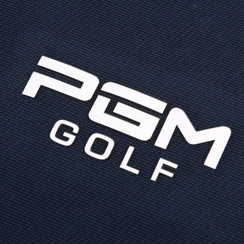 Мужская футболка для гольфа PGM с длинными рукавами, зимняя рубашка поло, мужская одежда для гольфа, Мягкая удобная одежда для гольфа YF095 3