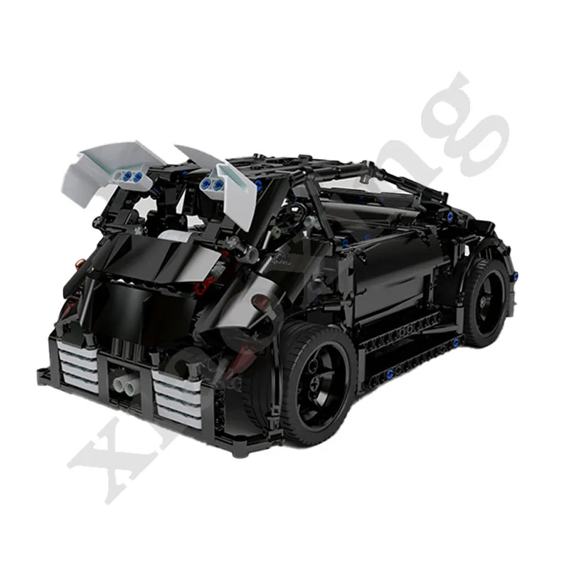 Новый Строительный Блок MOC-1722 Модель Гоночного Автомобиля 911 + ШТ Взрослый Сращивание Строительный Блок Игрушка Детский День Рождения Рождественские Подарки.v 4