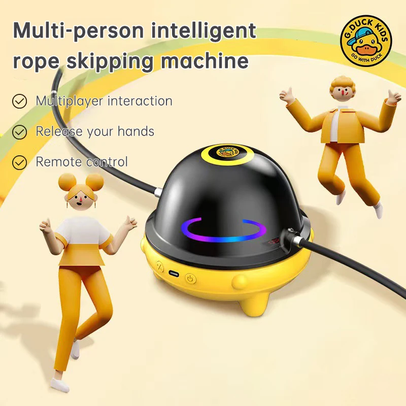 Интеллектуальная Автоматическая Электрическая скакалка для домашних тренировок, совместимая с Bluetooth, Электронная счетная машина для прыжков со скакалкой 5