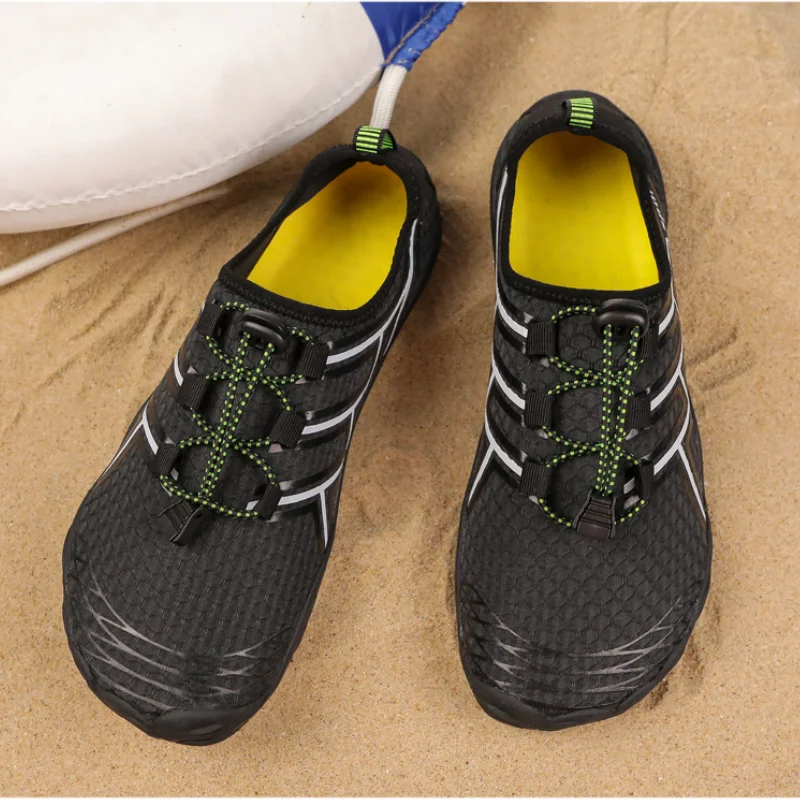 2023 Новая модная мужская и женская водная обувь Босиком, пляжные сандалии, водная обувь для плавания по течению, нескользящие кроссовки для фитнеса, велоспорта, спорта 4