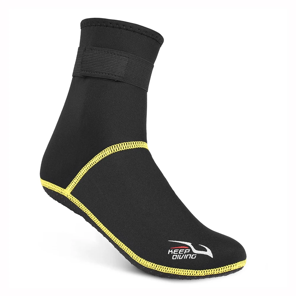 Новые 3 мм неопреновые носки для дайвинга, теплые пляжные носки для детей и взрослых, Профессиональные водные виды спорта, подводное плавание, нескользящие носки для серфинга 4