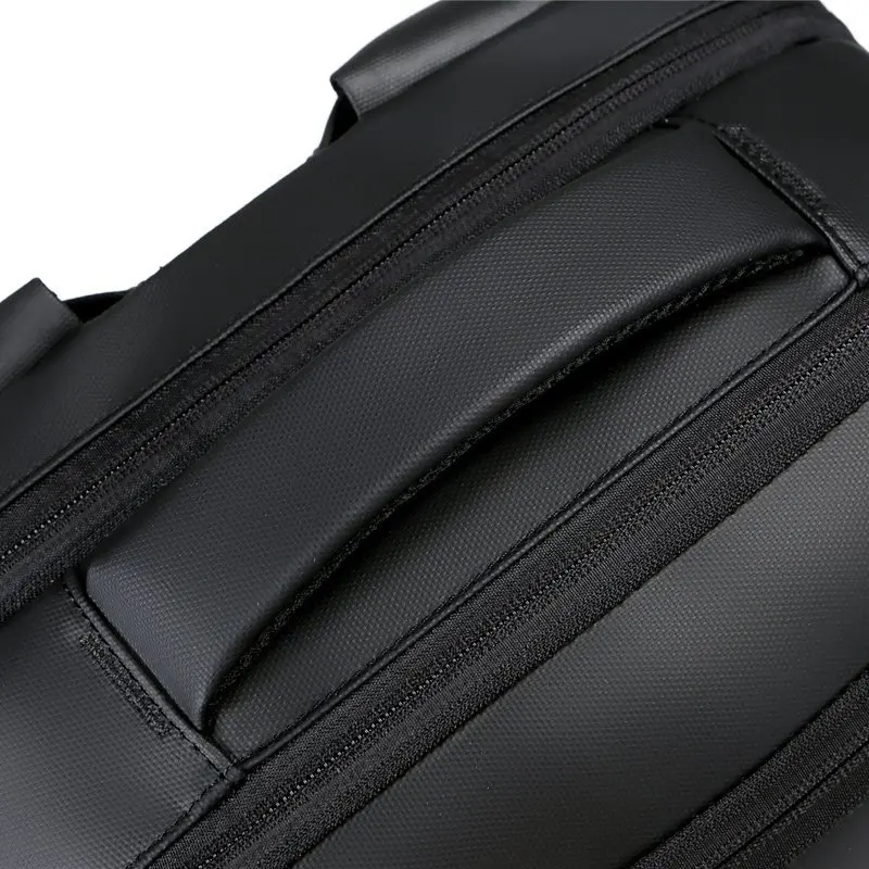 Рюкзак для мужчин 2023, Многофункциональный рюкзак для бизнес-ноутбука, USB-зарядка, водонепроницаемая пленка, мужская сумка для спины, повседневная сумка 3
